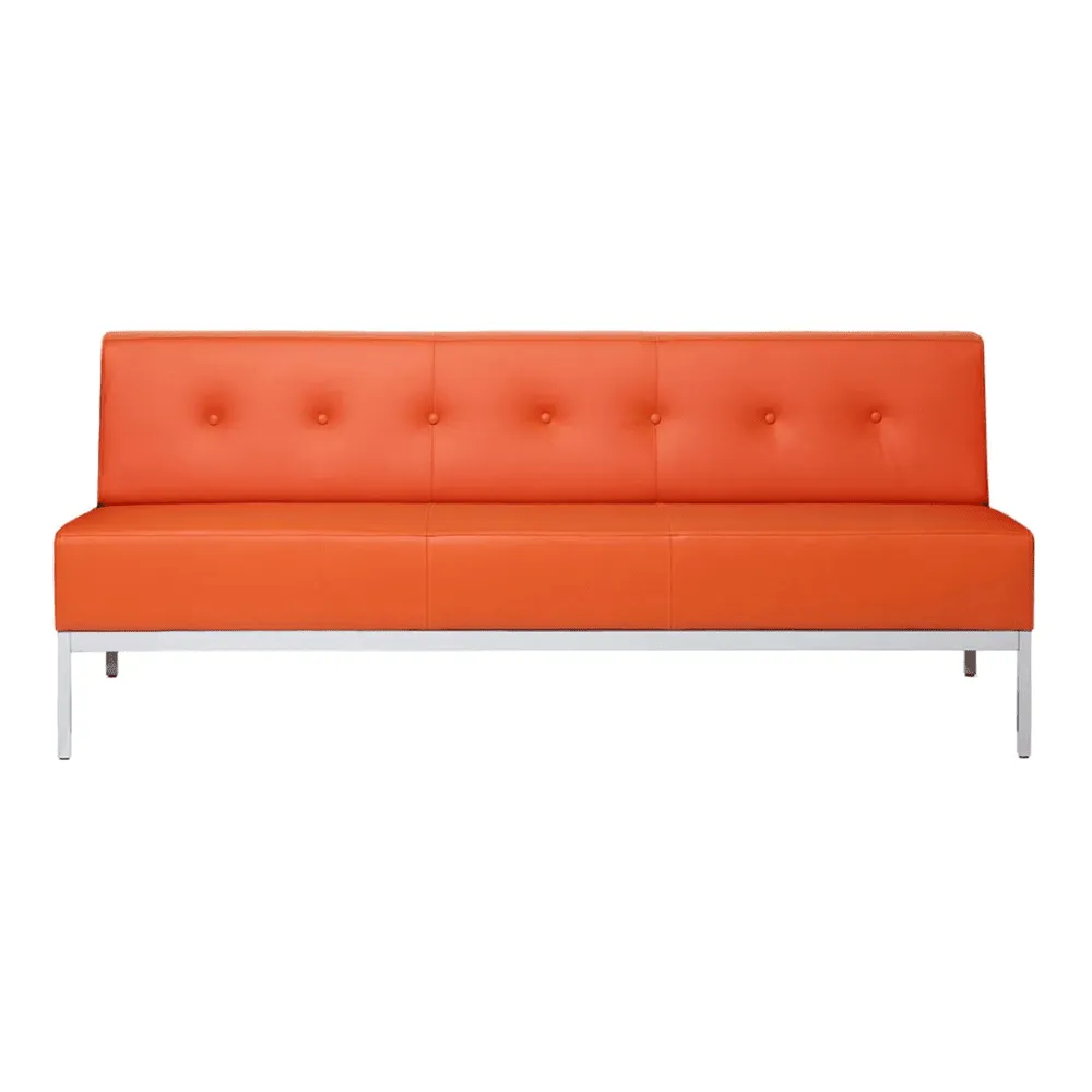 070 2 x 2 Seater Sofa Without Armrests