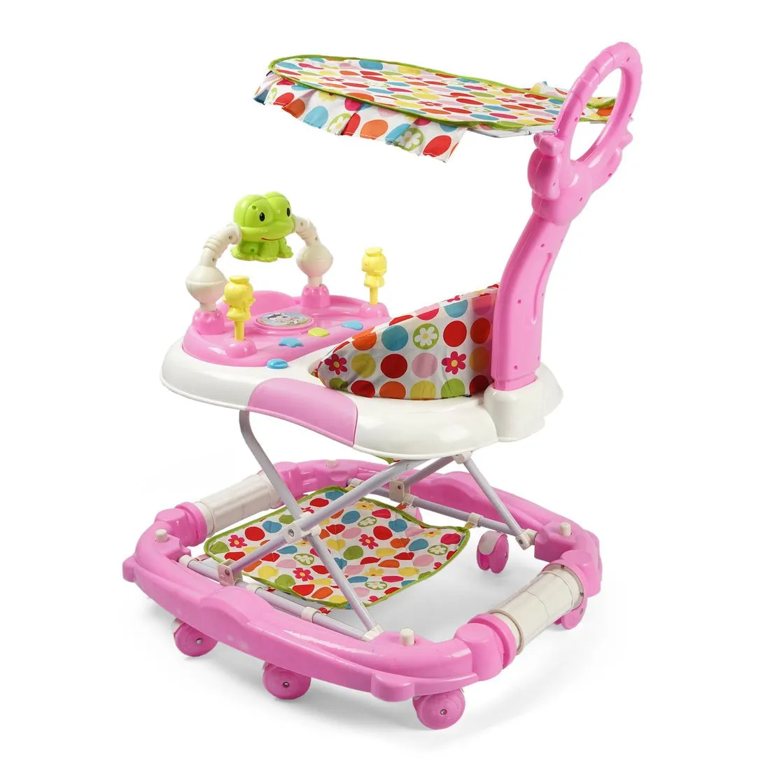 2 in 1 Interactive Baby Walker