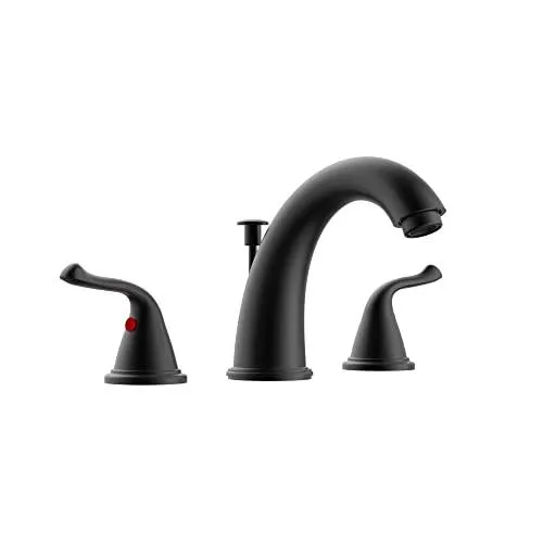 3 Hole 2-Handles Bathroom Faucet