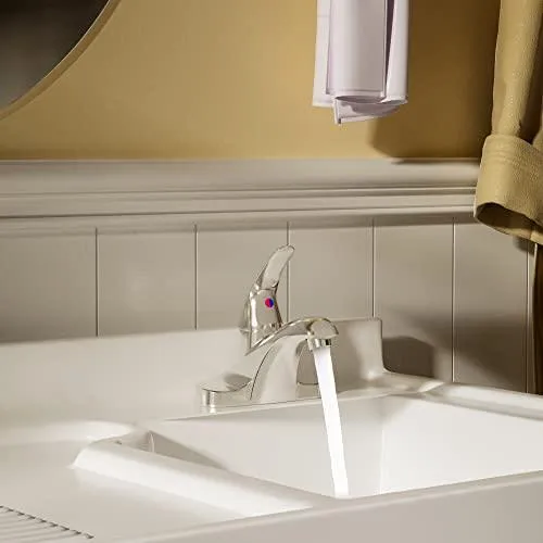 3 Hole Single Handle Bathroom Faucet Chrome