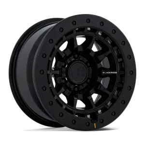 Black Rhino BR016 Tusk 17X8.5 5X127 0mm Gloss Black