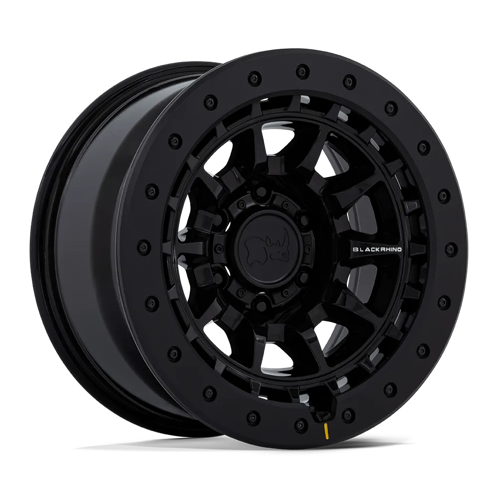 Black Rhino BR016 Tusk 17X8.5 5X127 0mm Gloss Black