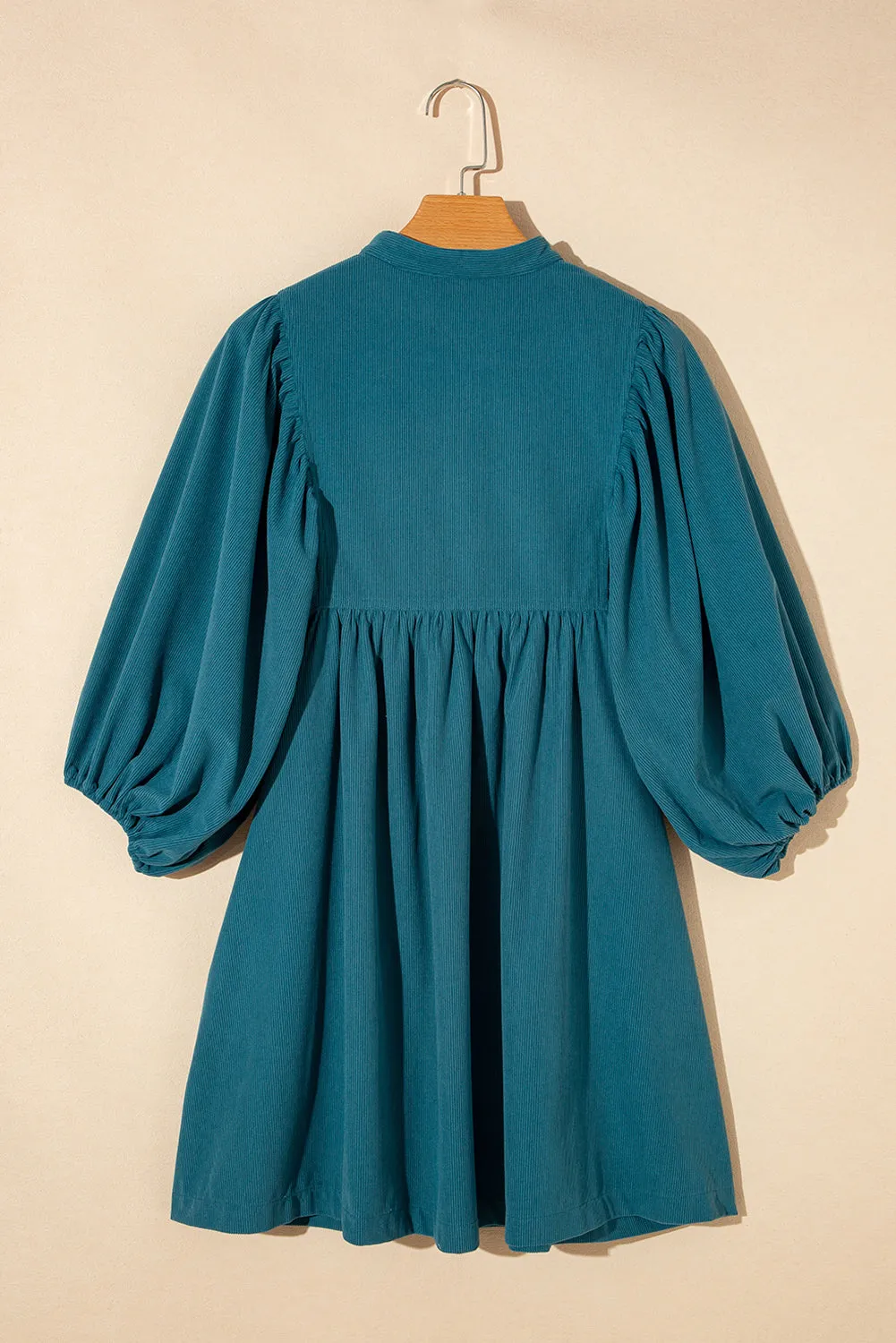 Button Detail Maternity Dress