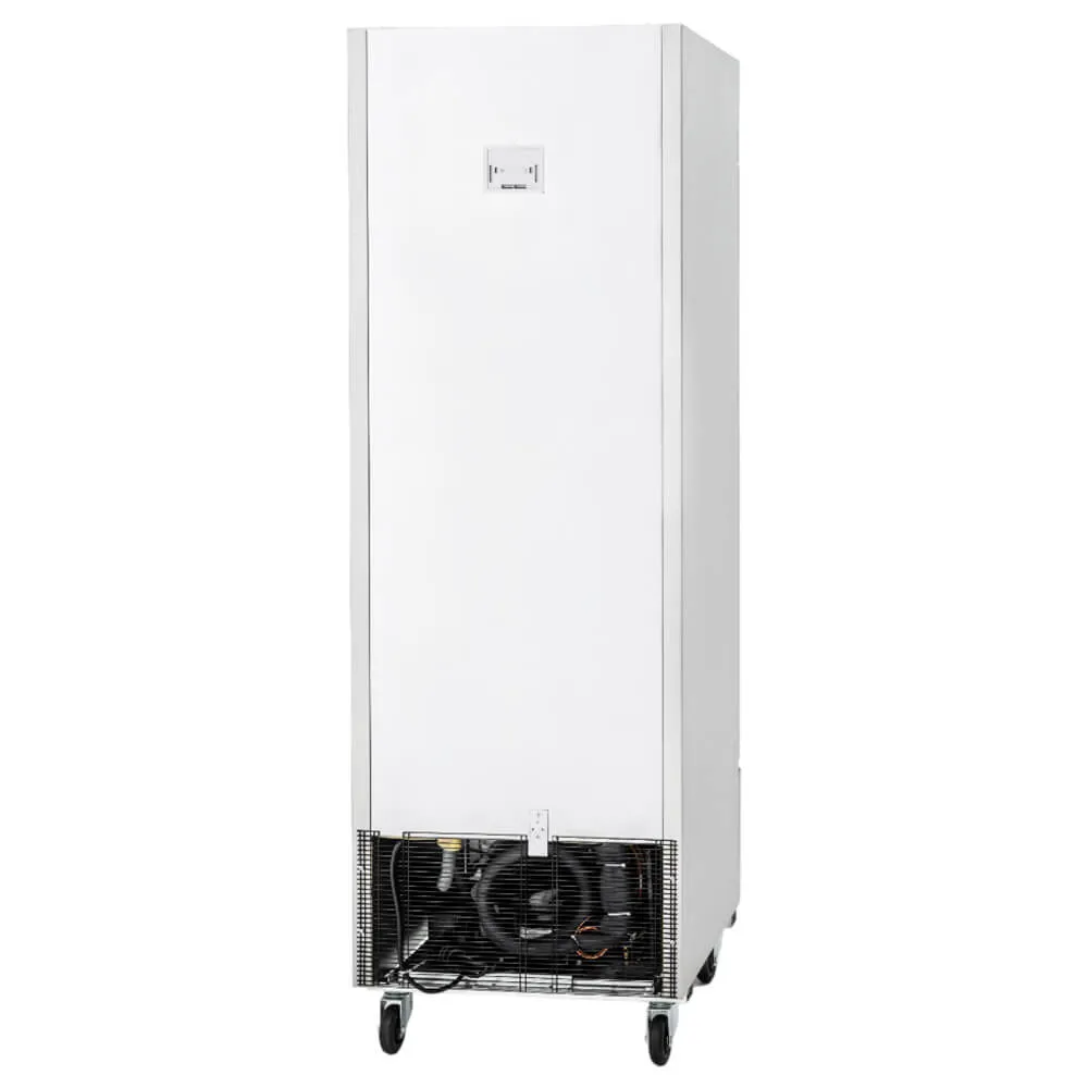 Commercial Reach in Refrigerator 1 Section Solid Door, 27" Width, Bottom Mount Compressor, 23 Cu Ft Frigos Premium FGP-RF-1DBC