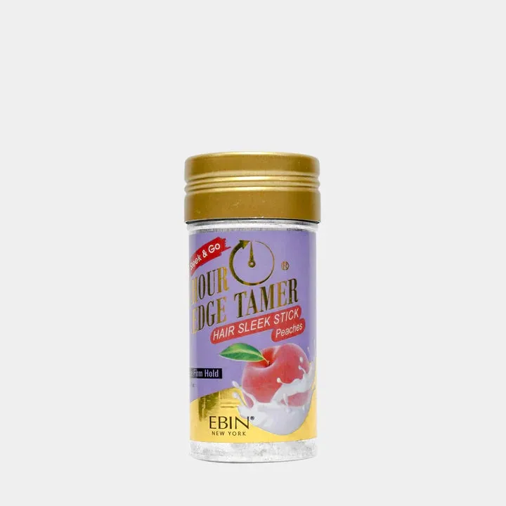 Ebin Sleek & Go 24 Hour Edge Tamer Stick, Peaches 2.7oz