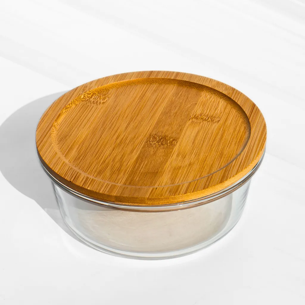 Eco Friendly Borosilicate Glass Containers (Set of 3)