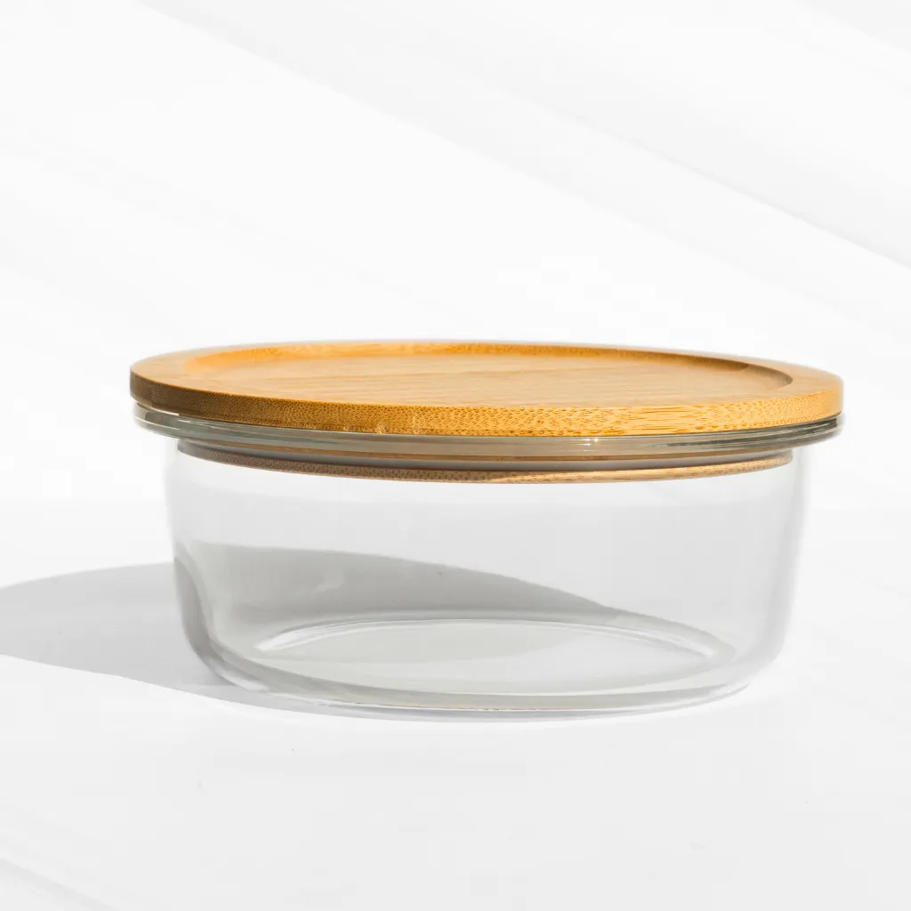 Eco Friendly Borosilicate Glass Containers (Set of 3)