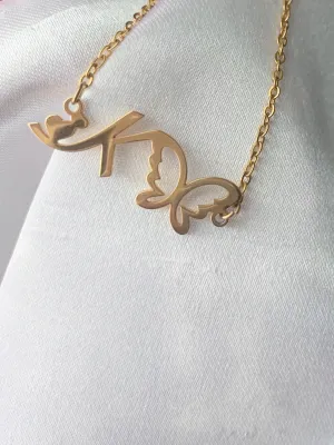 Effortless Initial Anklet
