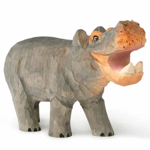 Ferm Living Hand Carved Hippo Ferm Living Hand Carved Hippo
