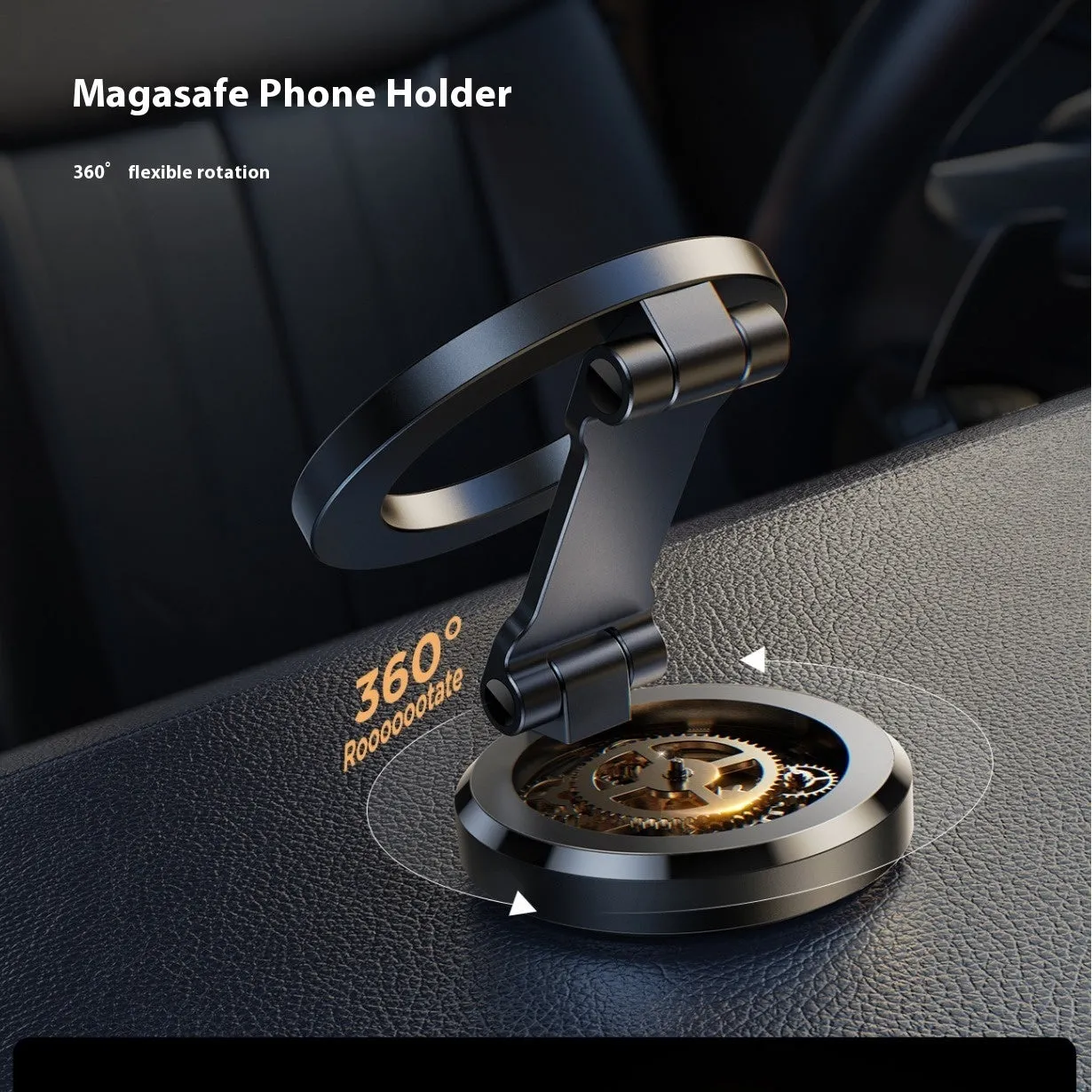 Folding Magnetic Car Phone Holder