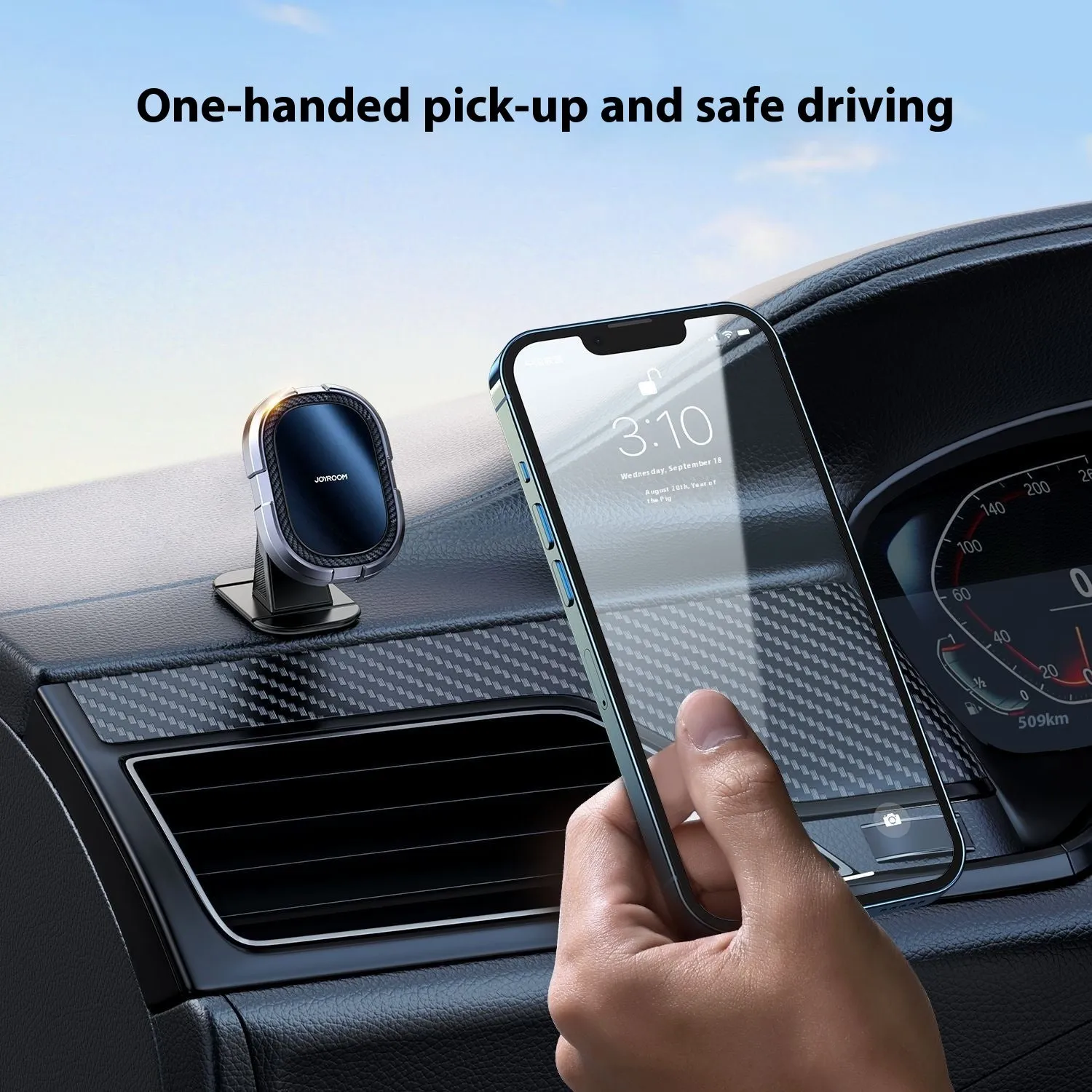 Folding Magnetic Car Phone Holder