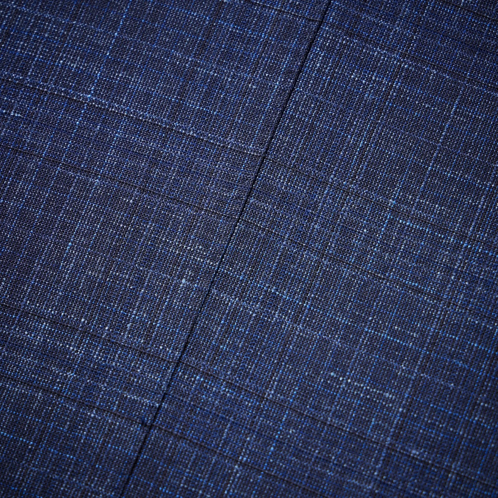 HENRY SARTORIAL Loro Piana Summertime Cloth 1/2 Canvas Suit MID NAVY
