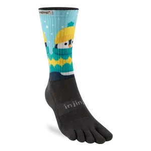 Injinji Spectrum Trail Midweight Crew Running Socks