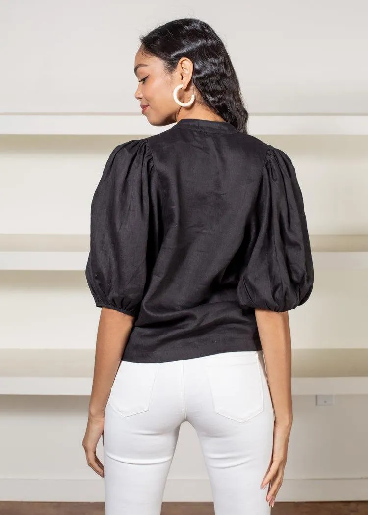 Lanhtropy Bubble Shirt-Black