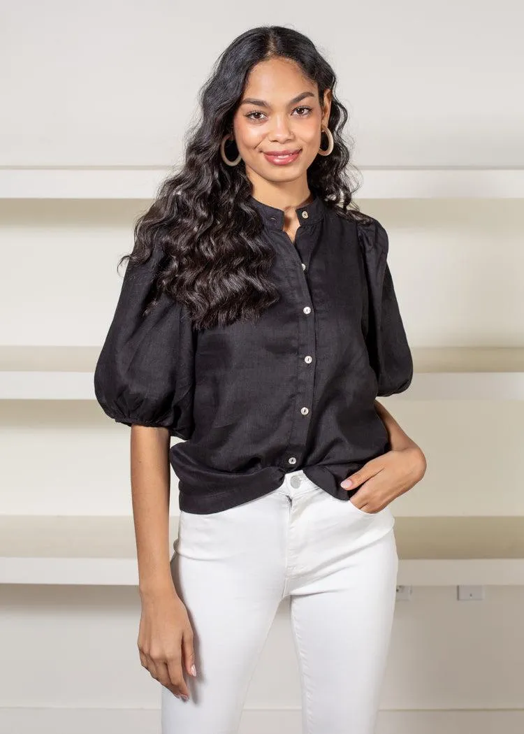 Lanhtropy Bubble Shirt-Black