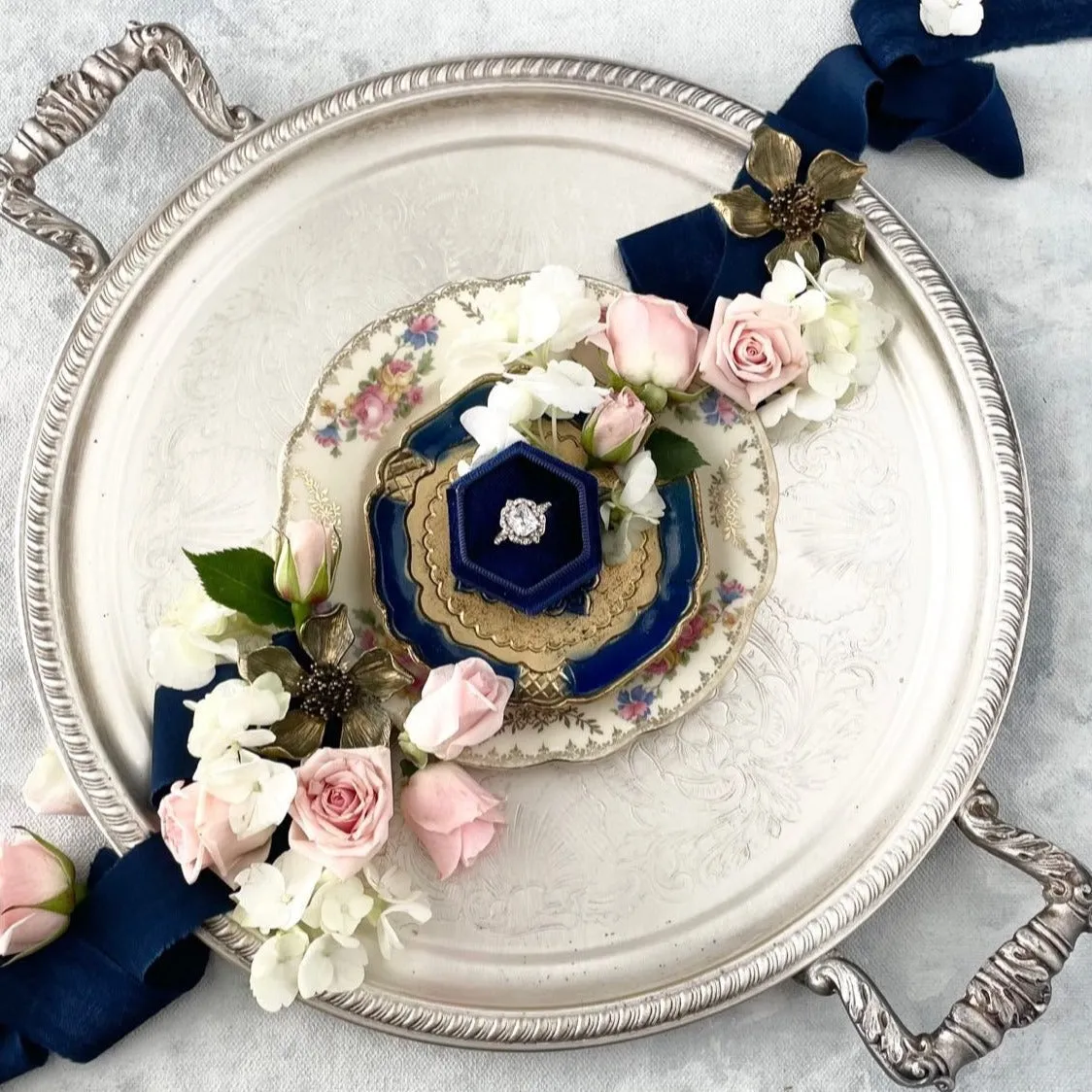 Metal Styling Flowers for Flat Lays ~ MUST HAVE