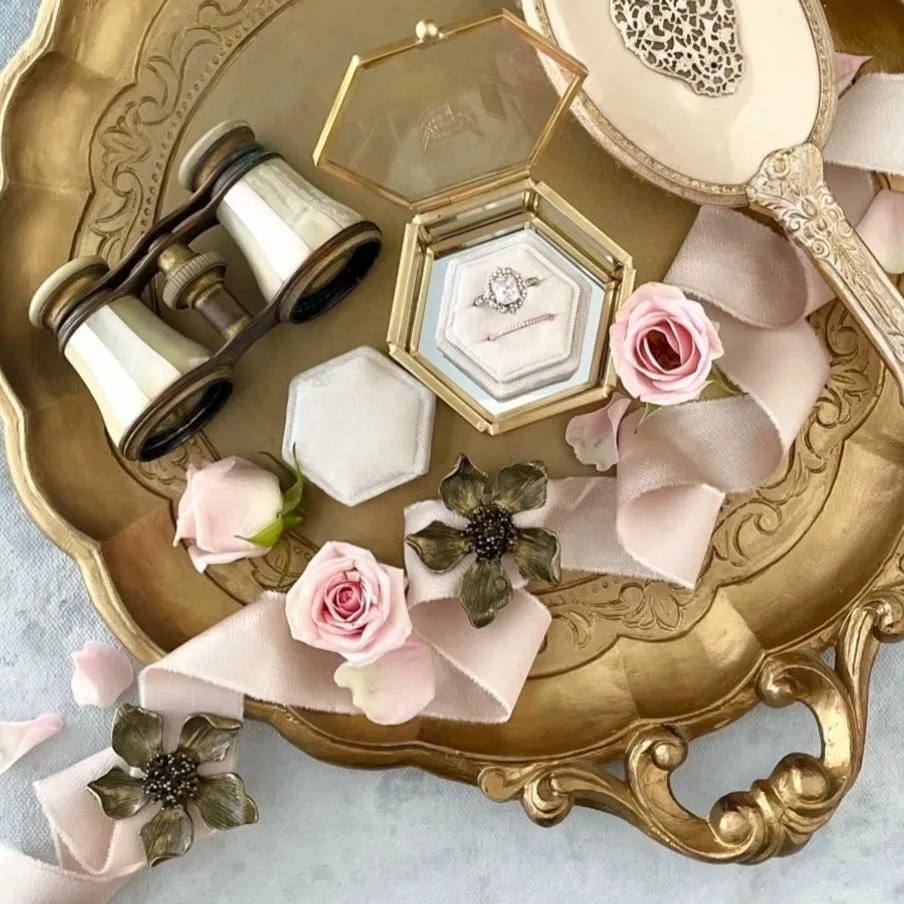 Metal Styling Flowers for Flat Lays ~ MUST HAVE