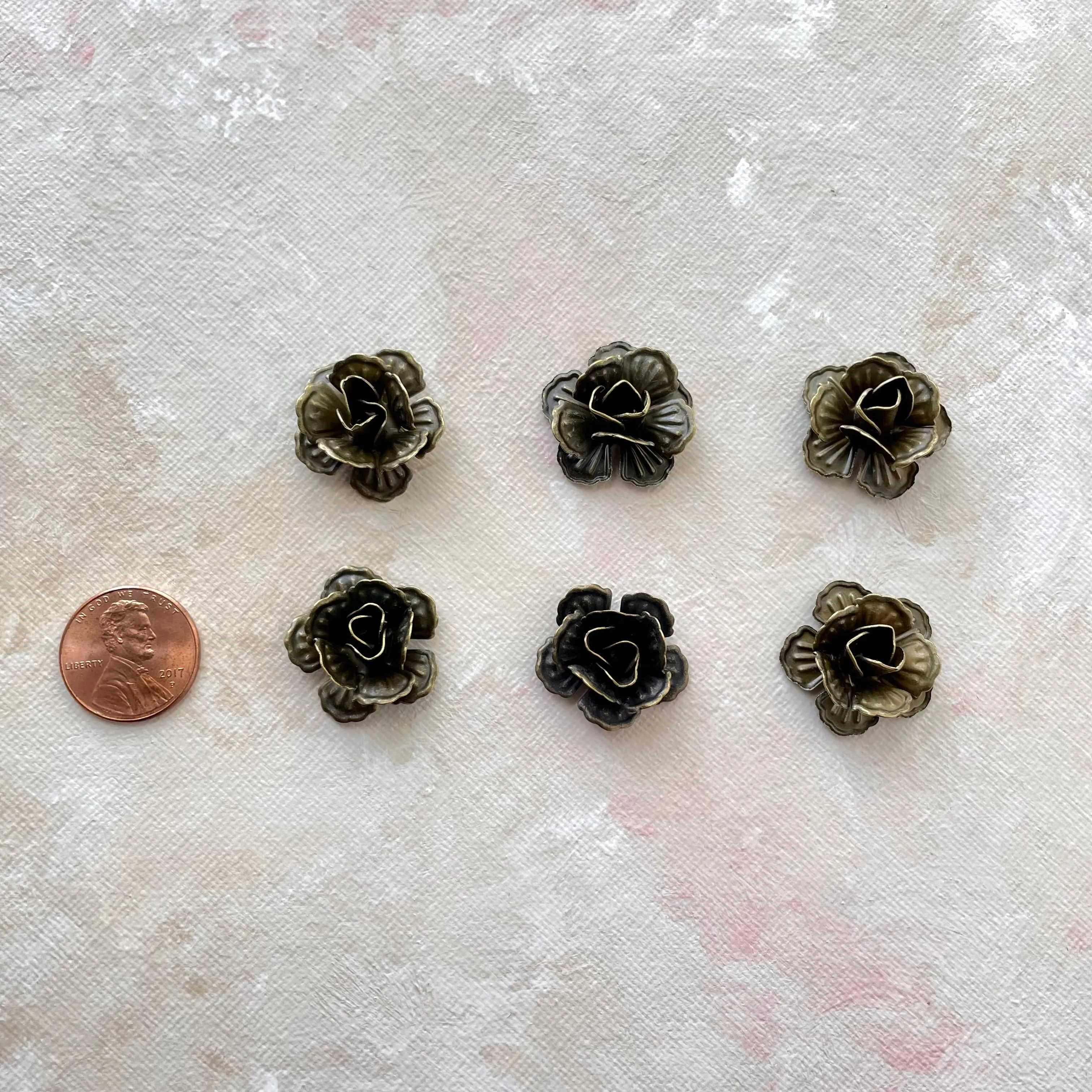 Metal Styling Flowers for Flat Lays ~ MUST HAVE