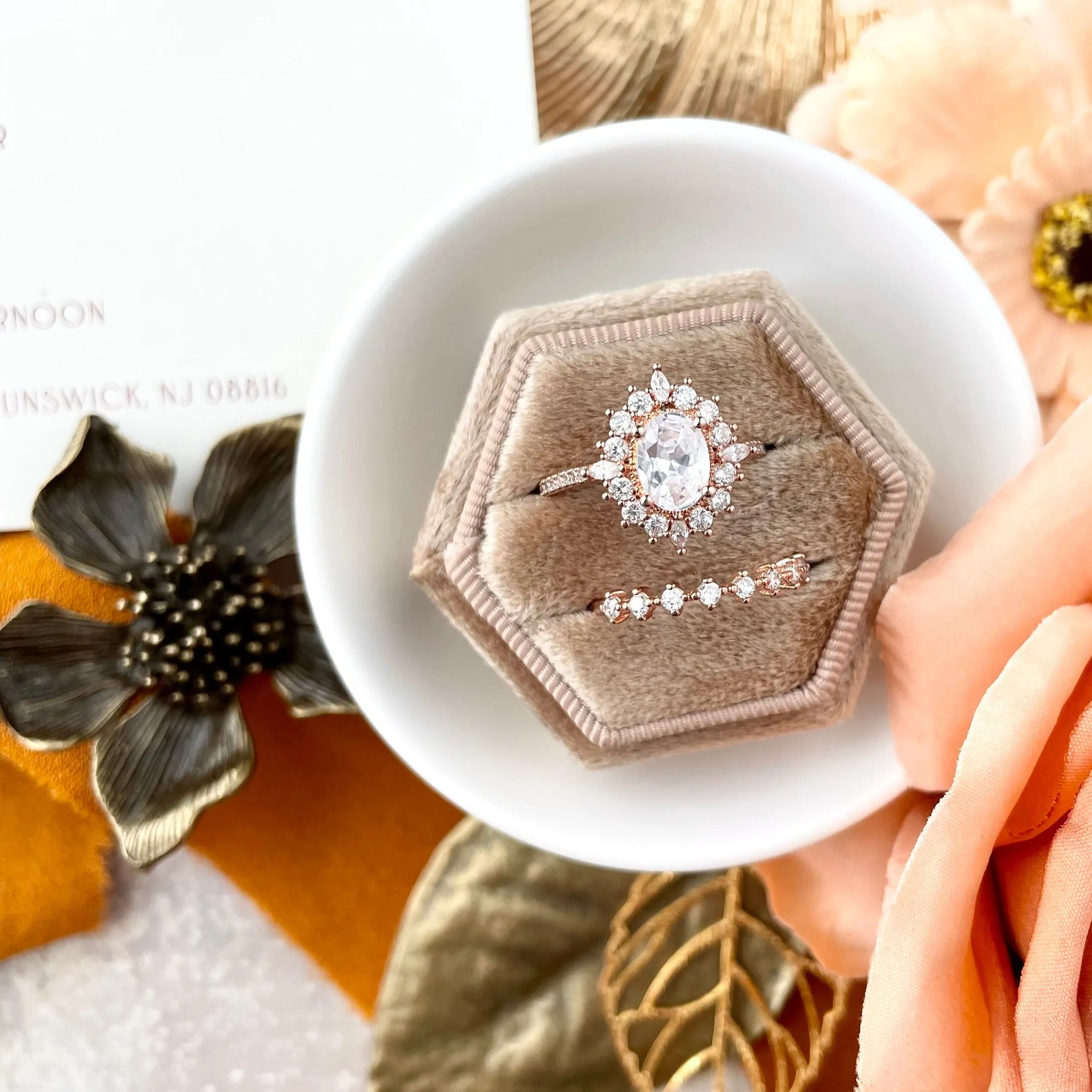Metal Styling Flowers for Flat Lays ~ MUST HAVE