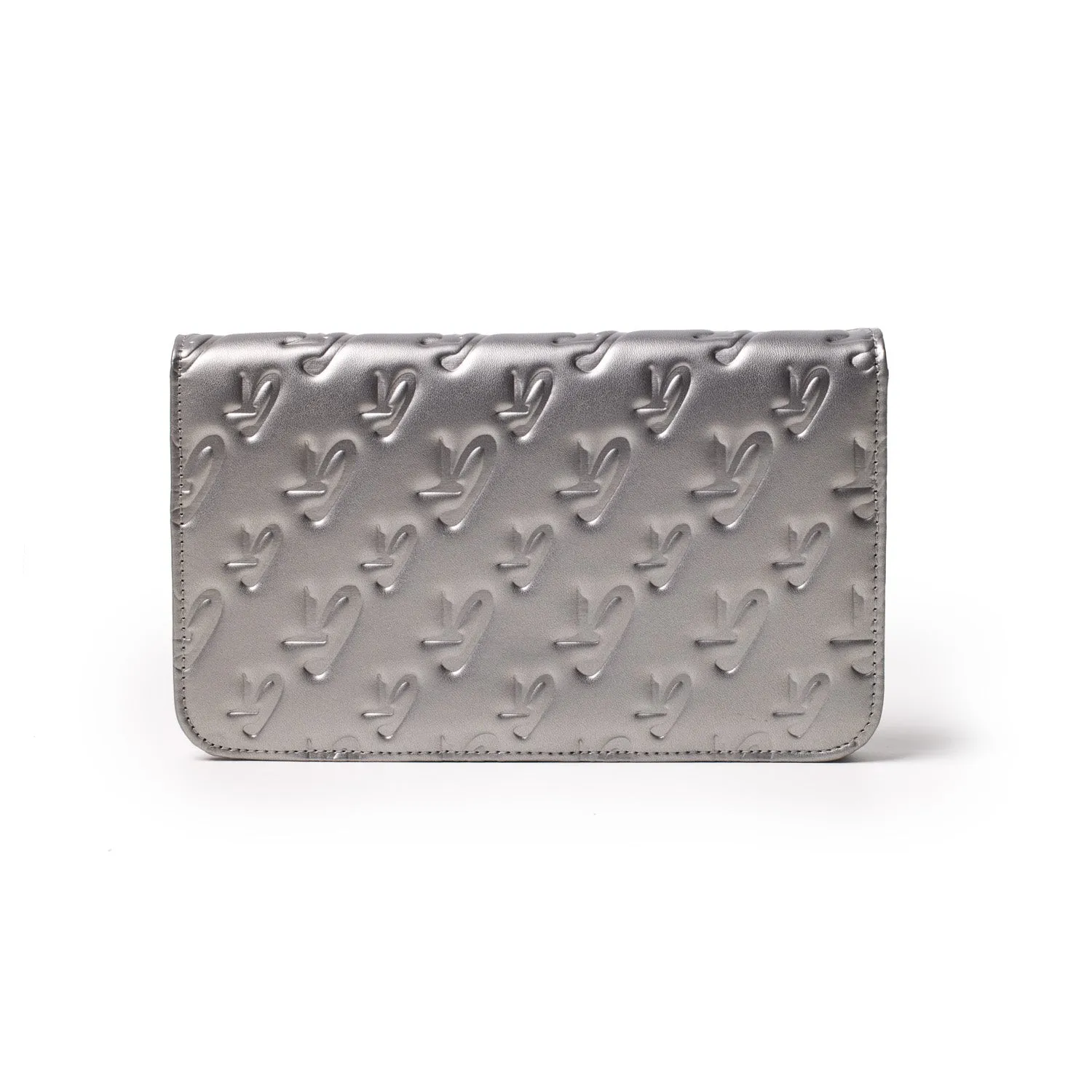 MONOGRAM GUNMETAL WOC - PLATINUM