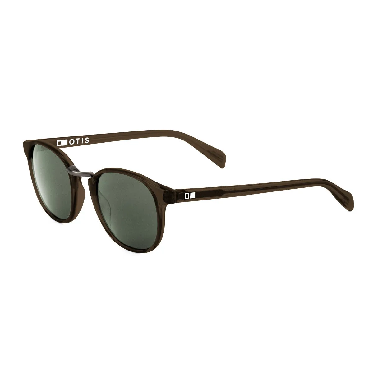 OTIS A Day Late Polarized Sunglasses - Trans Tobacco/Grey