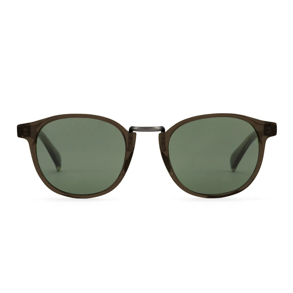 OTIS A Day Late Polarized Sunglasses - Trans Tobacco/Grey