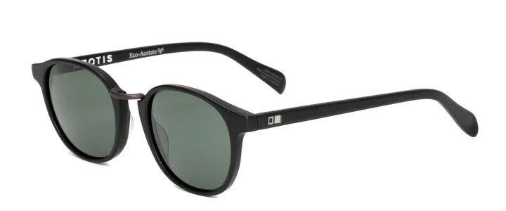 Otis A Day Late Sunglasses-Eco Matte Black/Grey Polar