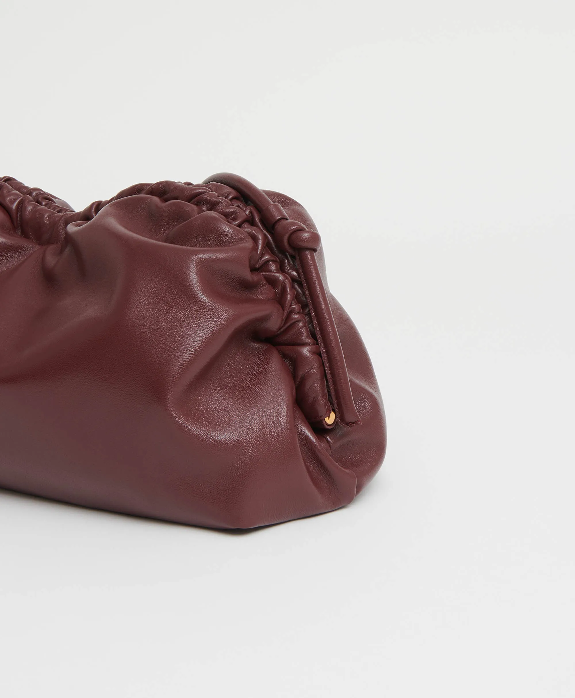 Oversized Cloud Clutch - Pomegranate