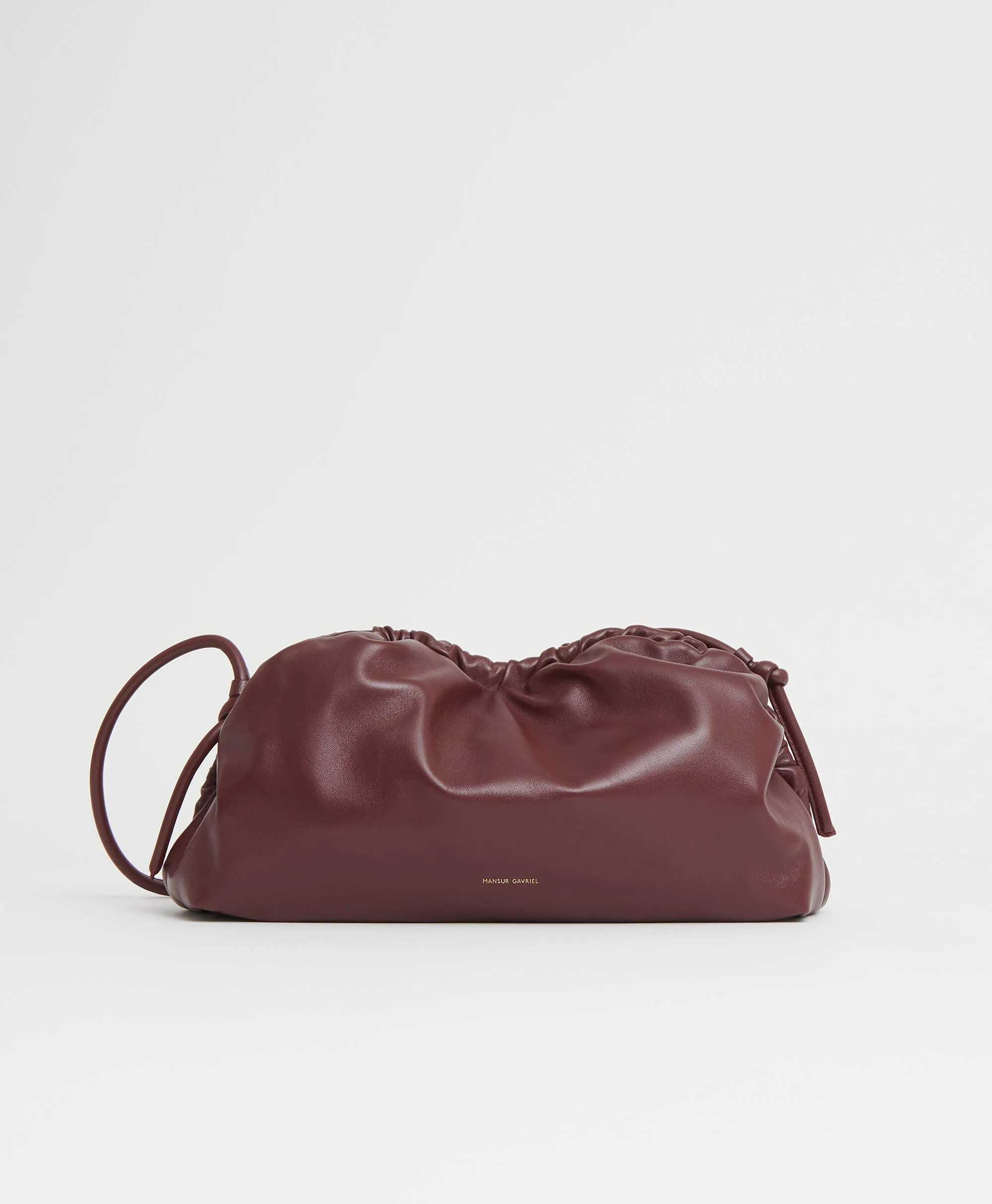 Oversized Cloud Clutch - Pomegranate