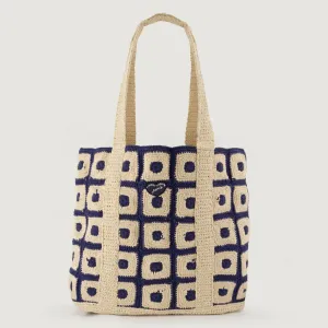 "Fleurs" Lobineau Tote Bag (Cream)