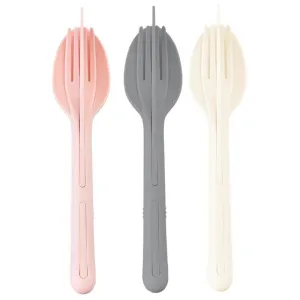 Reusable On-The-Go Cutlery Set - Assorted Colours