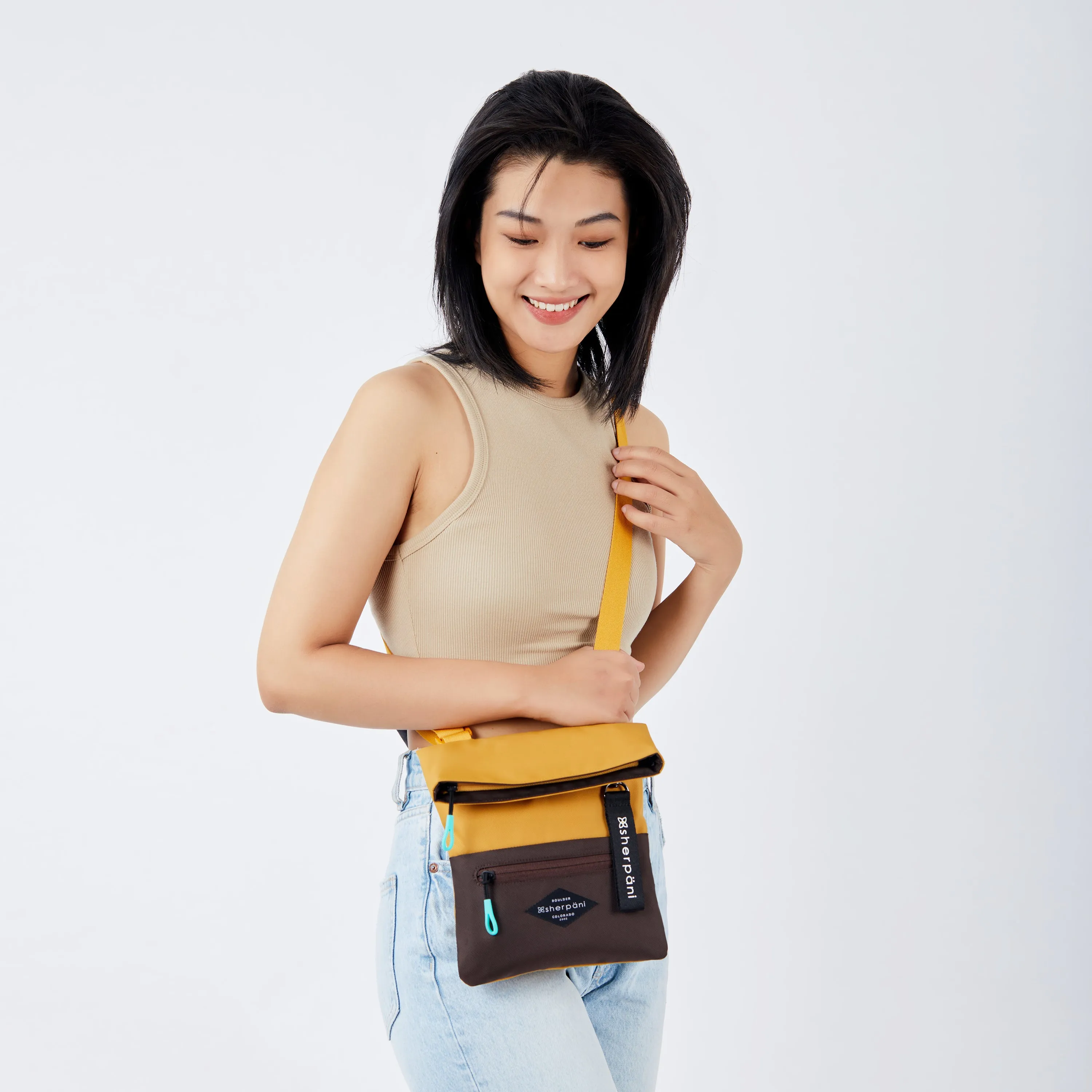 Sherpani Pica V1 Mini Crossbody sundial
