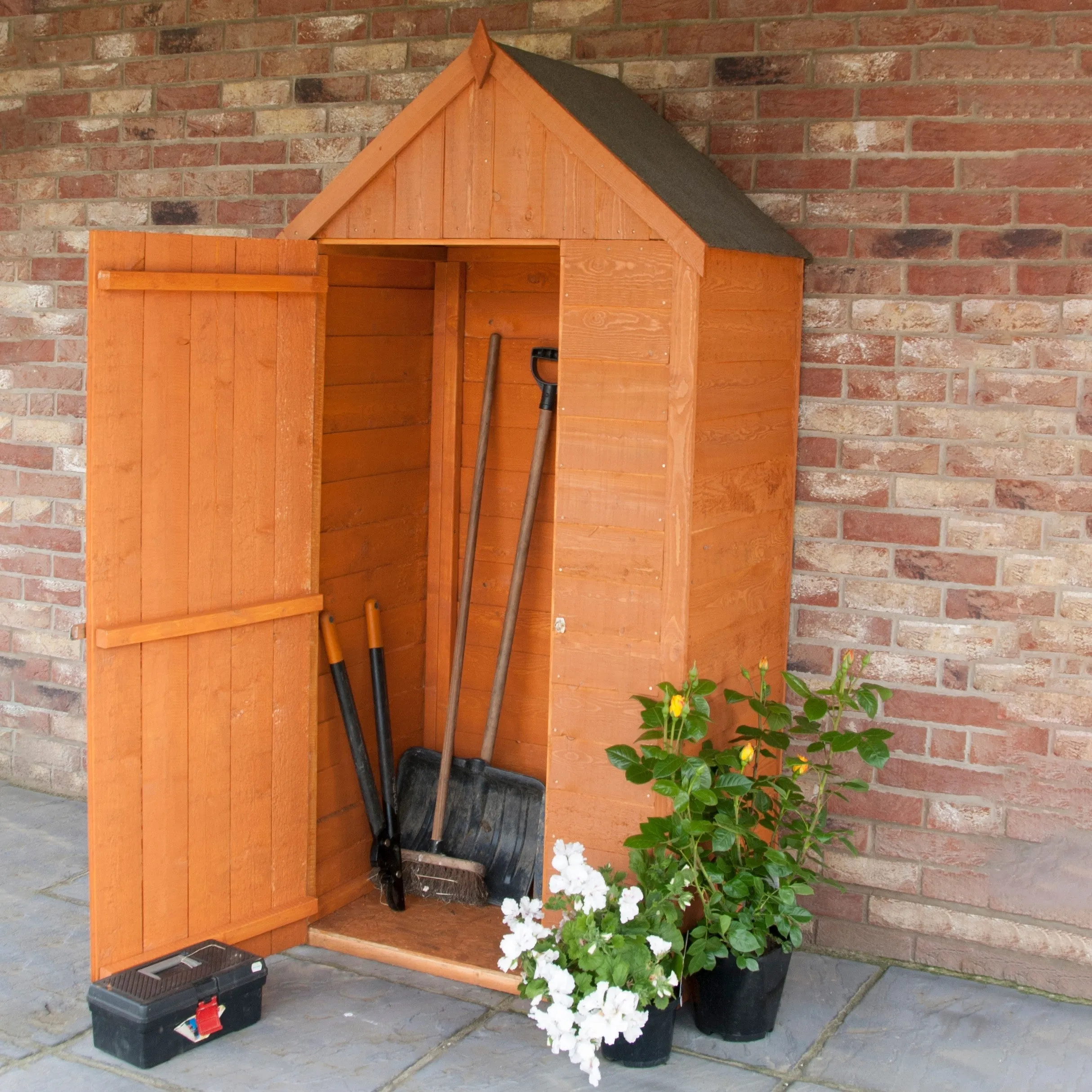 Shire Securstore 3' 1" x 2' Apex Garden Store - Budget Dip Treated Overlap