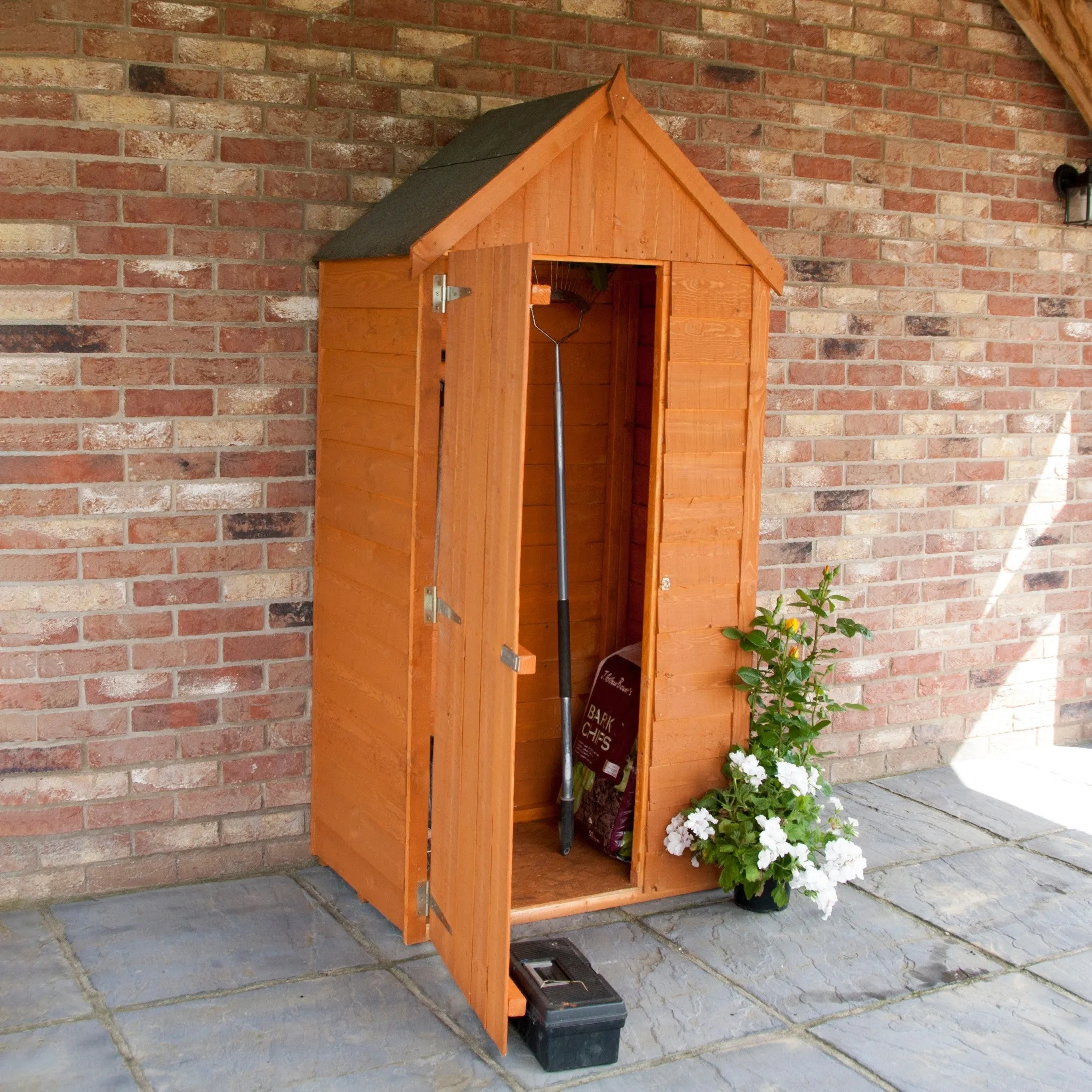 Shire Securstore 3' 1" x 2' Apex Garden Store - Budget Dip Treated Overlap