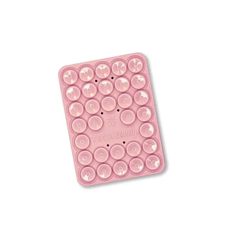 Tech Candy Stick 'Em Up Two-Sided Phone Suction Pad in Pink