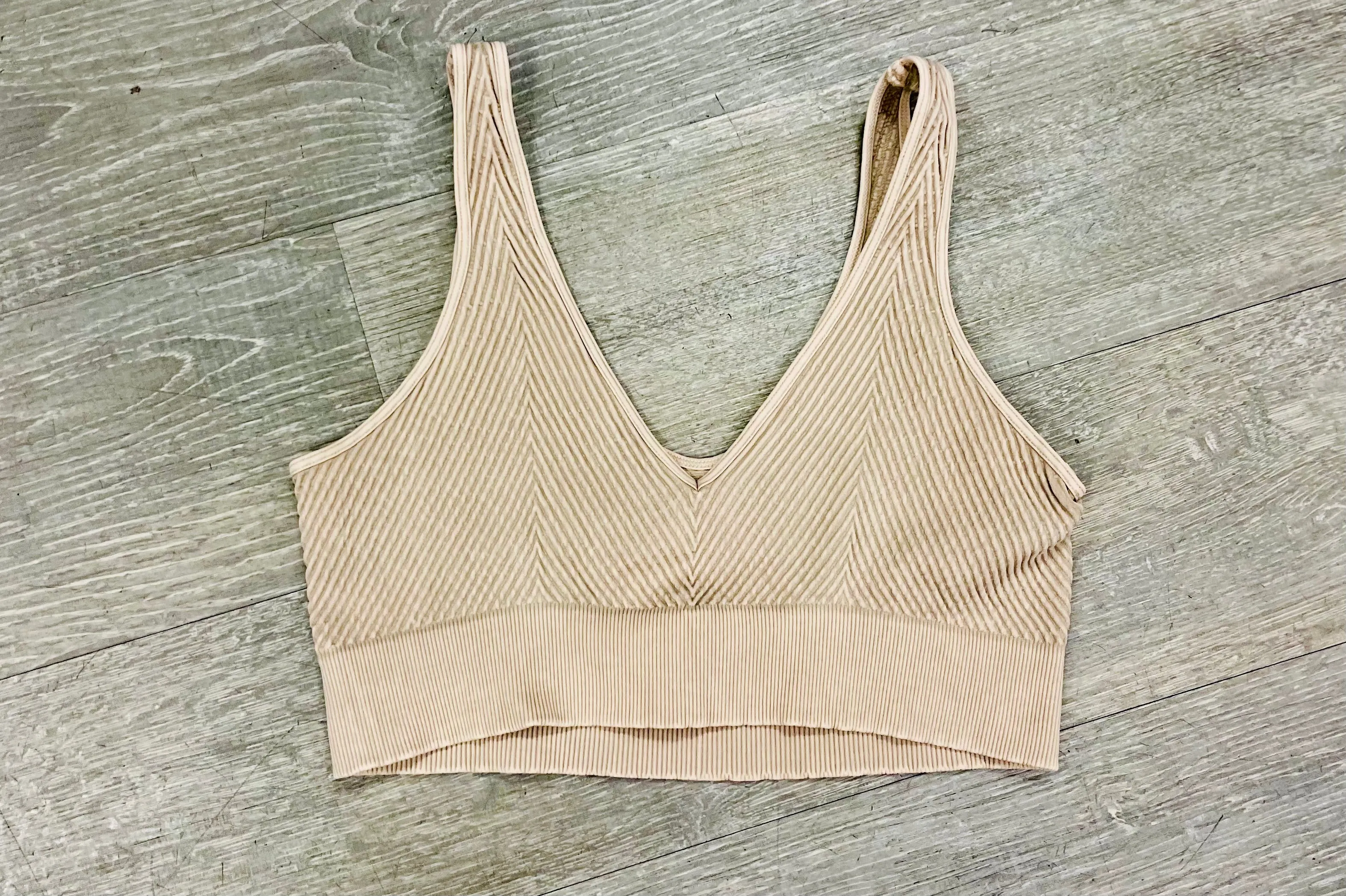 The Amazing Reversible Chevron Bralette - One Size