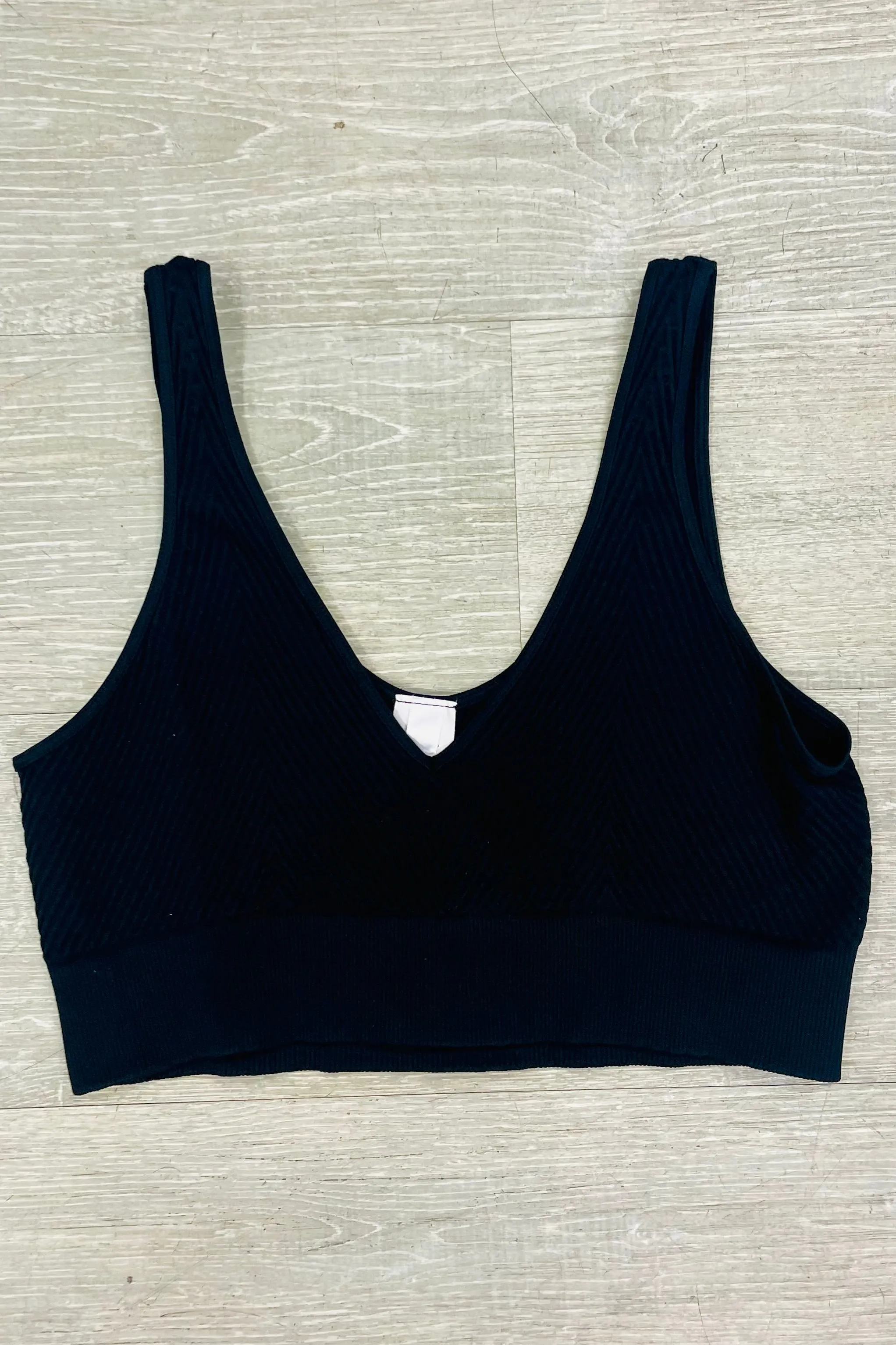 The Amazing Reversible Chevron Bralette - One Size