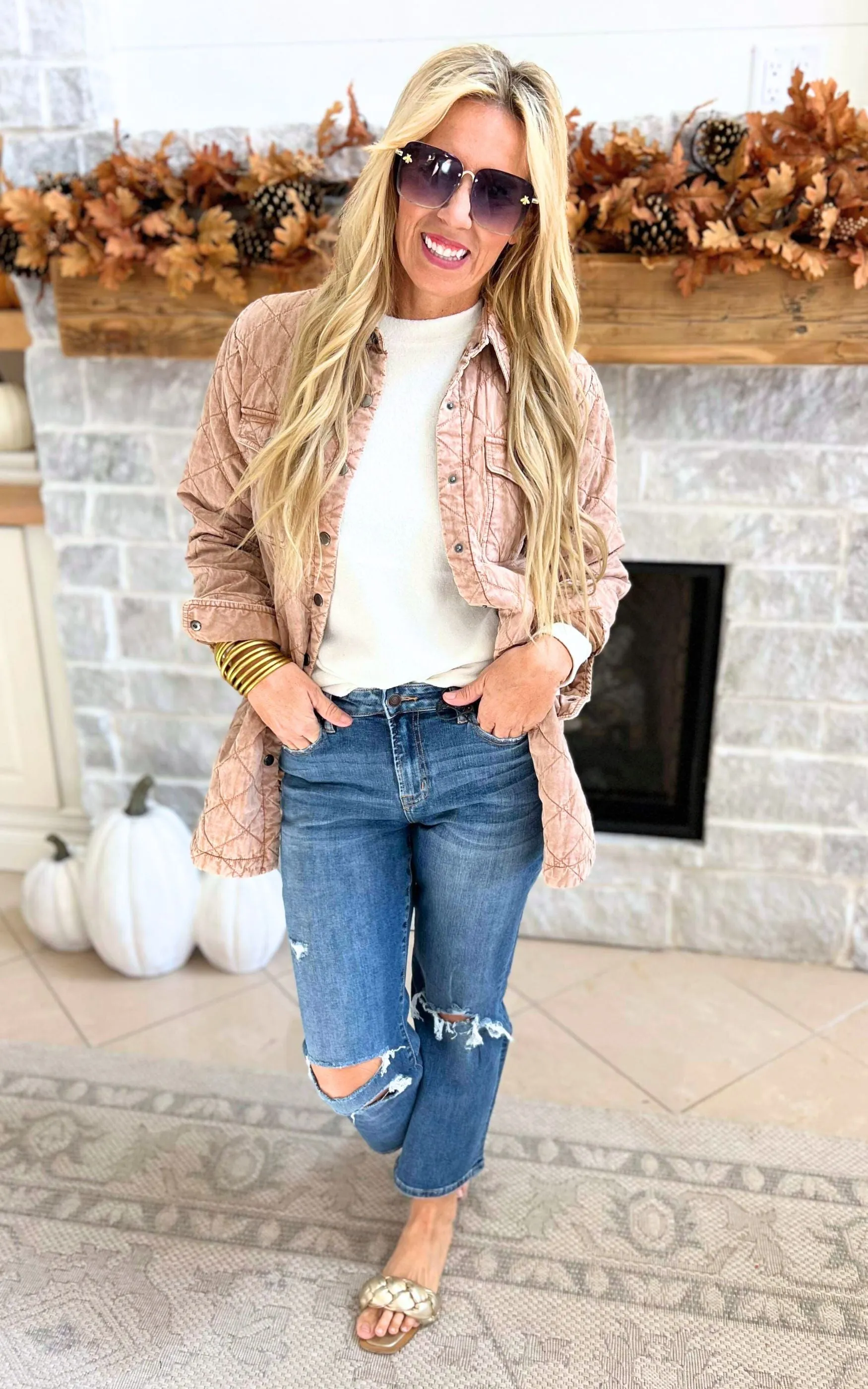 The Quilted Must Have Shacket by Salty Wave**
