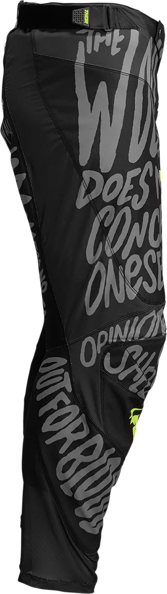 THOR Youth Pulse Counting Sheep Pants - Charcoal/Acid - 26 2903-2077