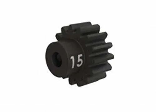 Traxxas 3945X Gear 15-T pinion (32-p) heavy duty (machined hardened steel) set screw