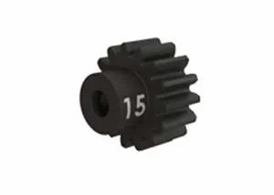 Traxxas 3945X Gear 15-T pinion (32-p) heavy duty (machined hardened steel) set screw