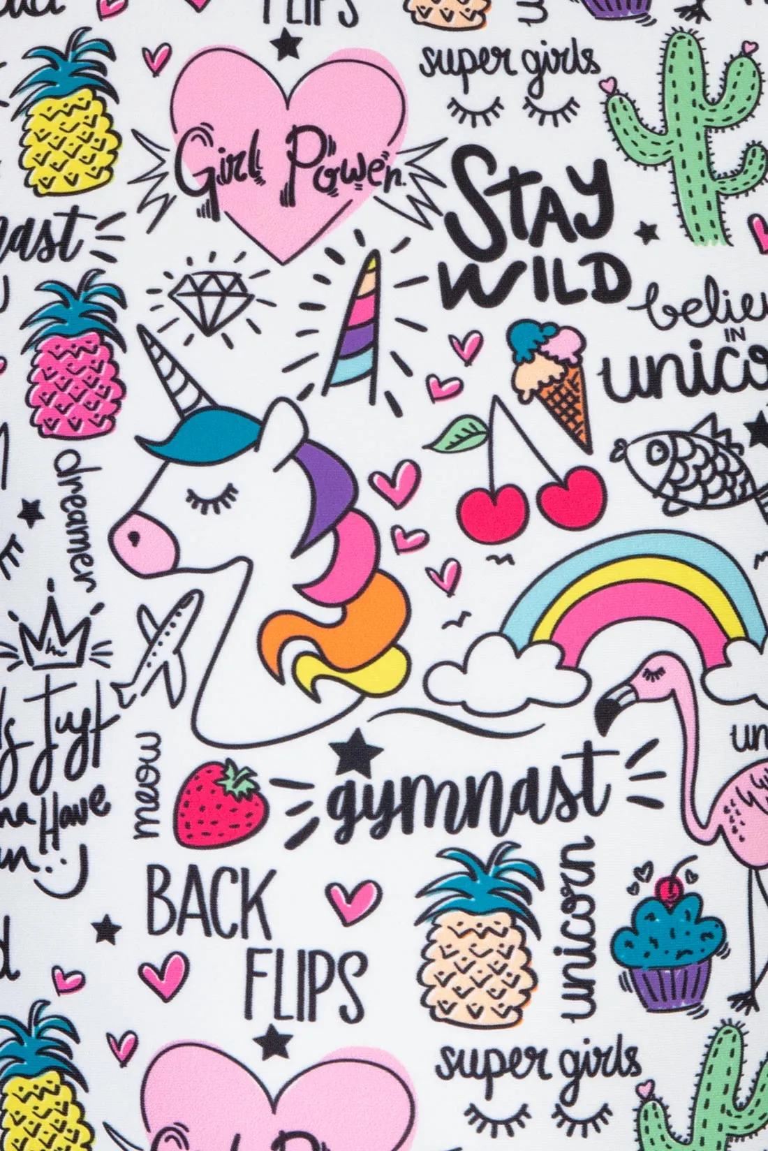 Unicorn Doodles Unitard