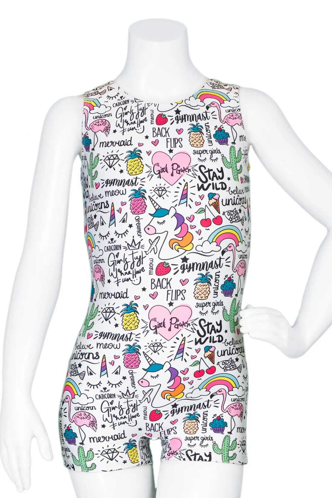 Unicorn Doodles Unitard