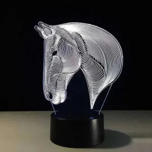 Unique Design of Horse's head LED night lights