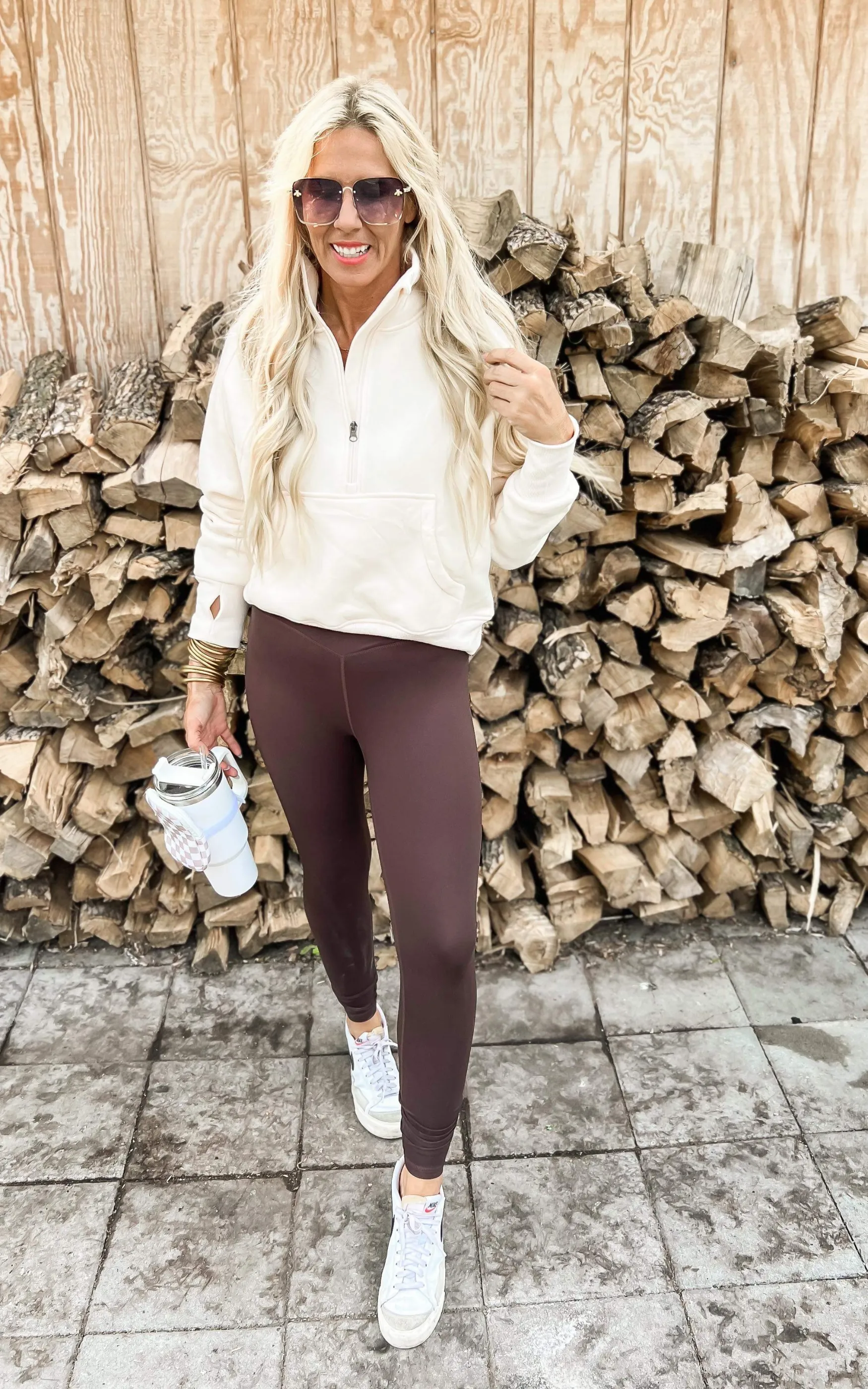 V Waist Full Length Leggings | Rae Mode