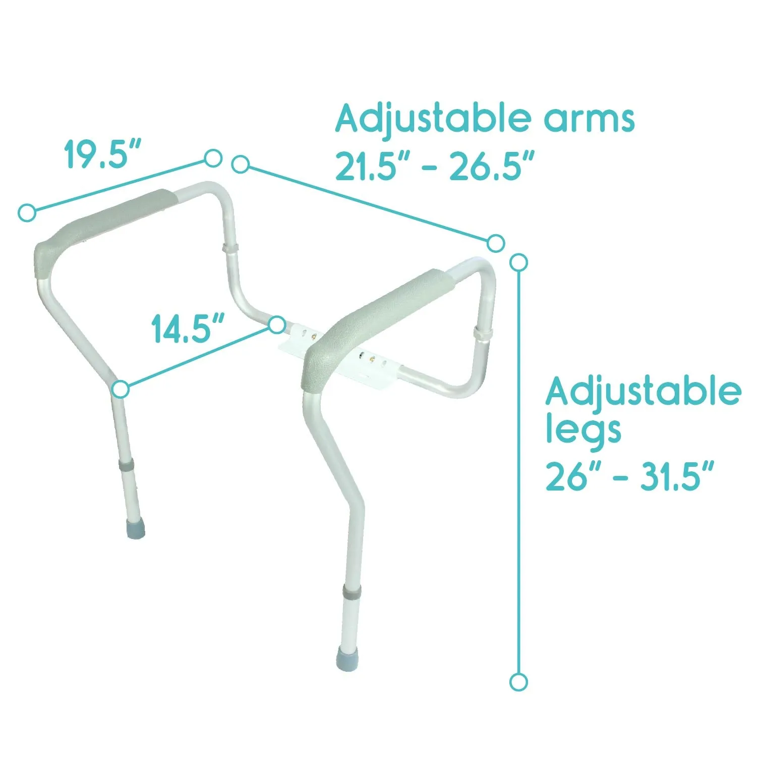 Vive Toilet Safety Rail